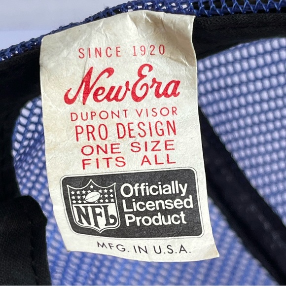 Vintage Indianapolis Colts New Era NFL Embroidered Snapback Mesh Trucker Hat - Picture 11 of 11